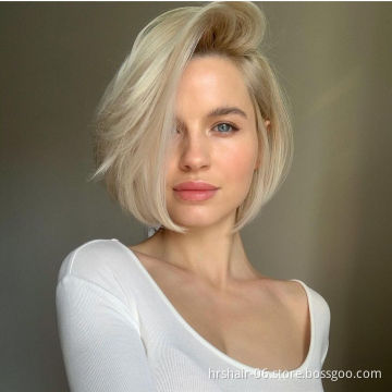 613 Wig Human Hair Blonde Lace Front Straight Bob Wig Brazilian Wig Vendors 2020 Fashion Hot Selling Wholesale
